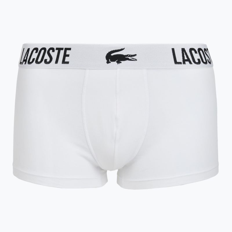 Pánské boxerky Lacoste 5H2393 3 pack black/red/white 2