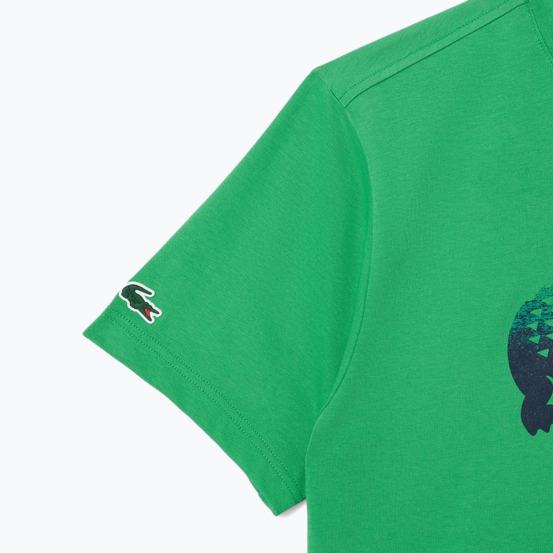 Pánské tenisové tričko Lacoste TH8970 calathea 7