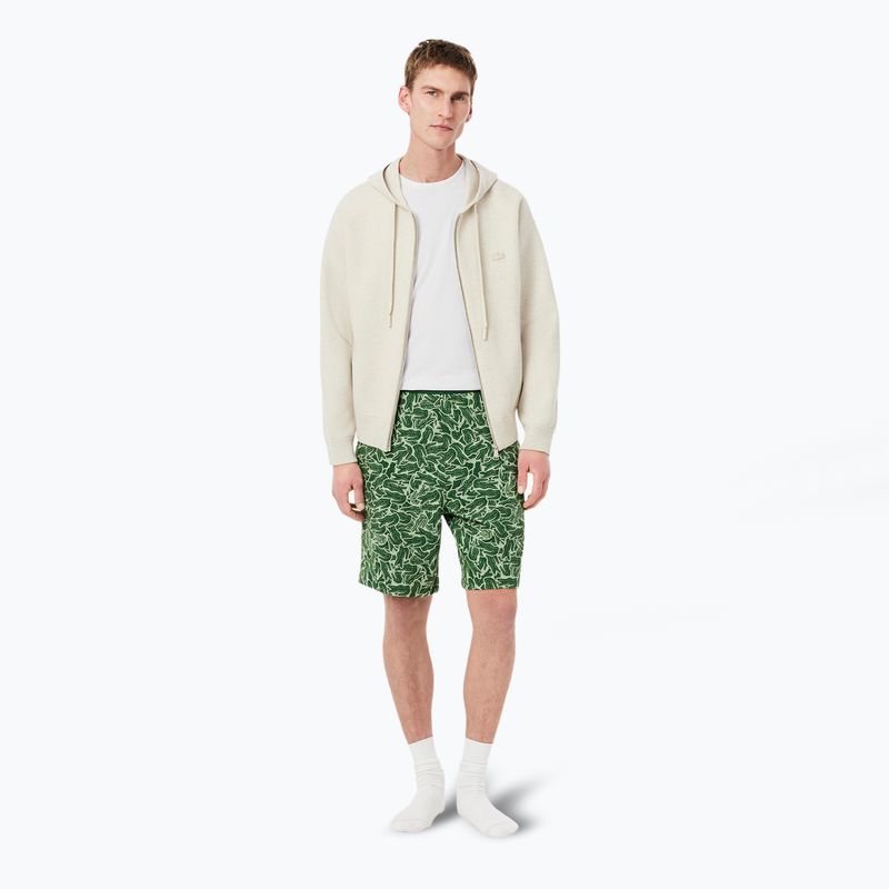 Pánské tričko Lacoste TH9007 3-pak white 4