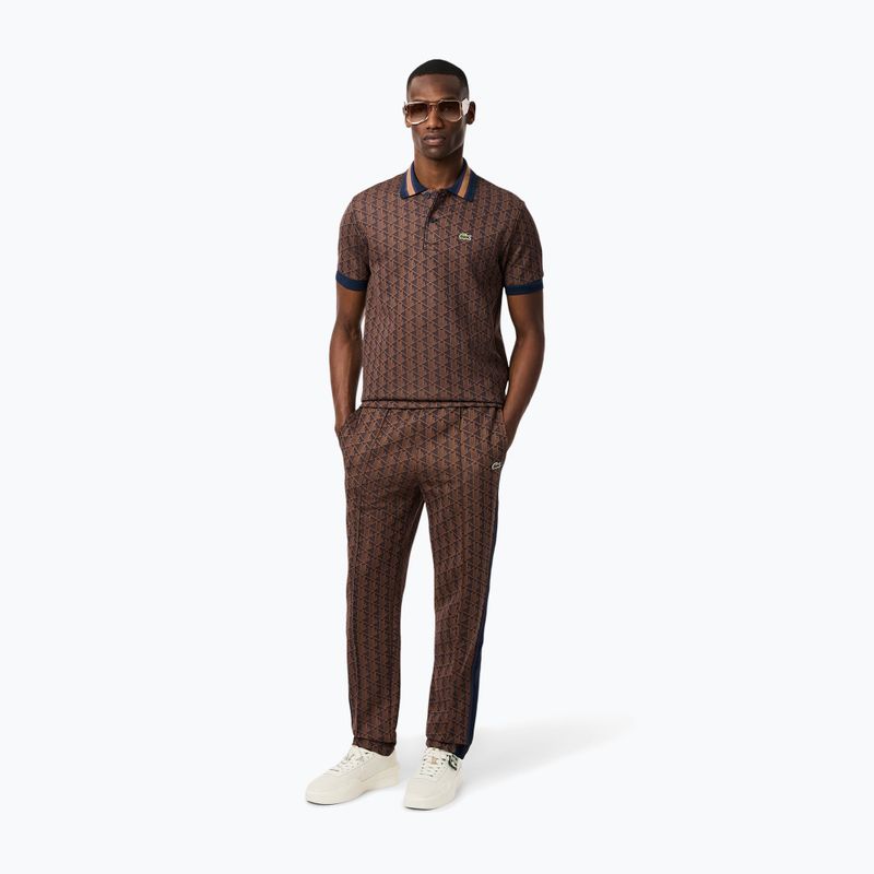 Pánské kalhoty Lacoste XH1440 velvet/date Brown 2