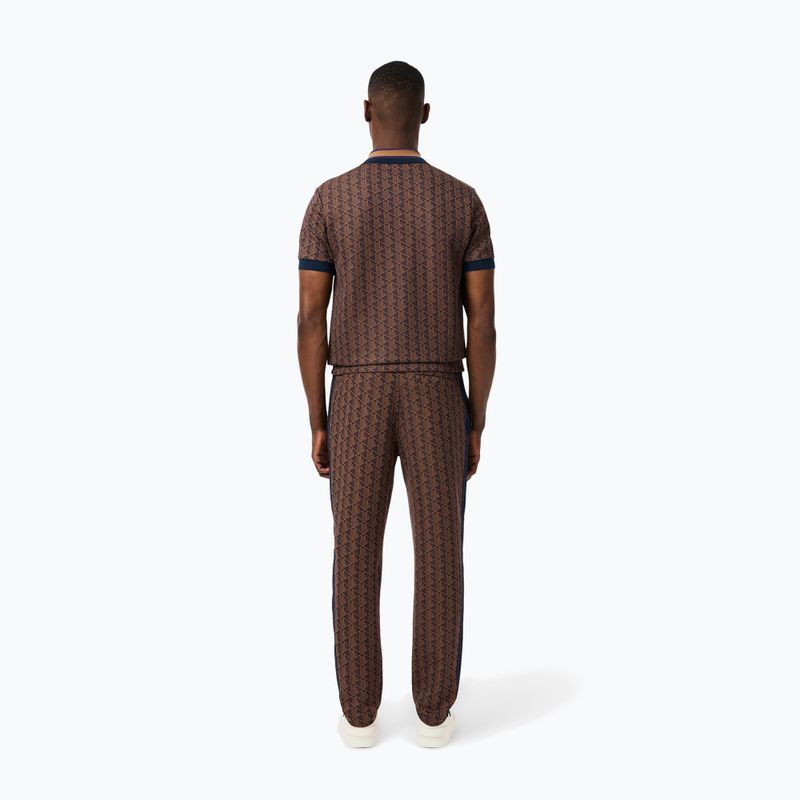 Pánské kalhoty Lacoste XH1440 velvet/date Brown 3
