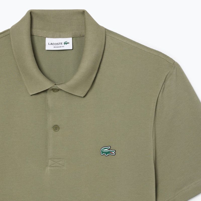Pánské polo tričko Lacoste Polo DH5138 khaki 4