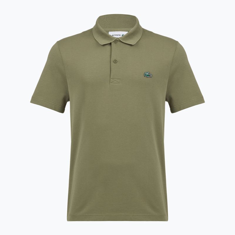 Pánské polo tričko Lacoste Polo DH5138 khaki 5