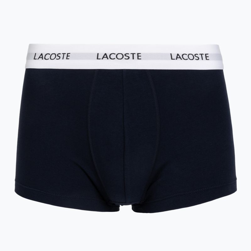 Pánské boxerky Lacoste 5H5150 3 páry turquin blue/navy blue/navy blue 3