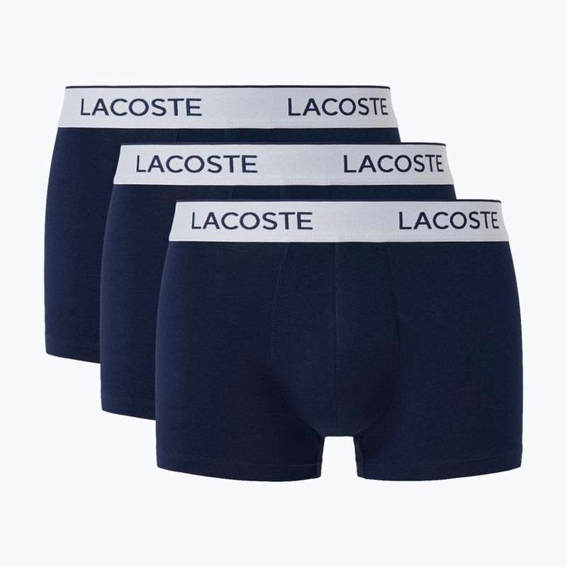 Pánské boxerky Lacoste 5H9002 3 pack navy blue 5