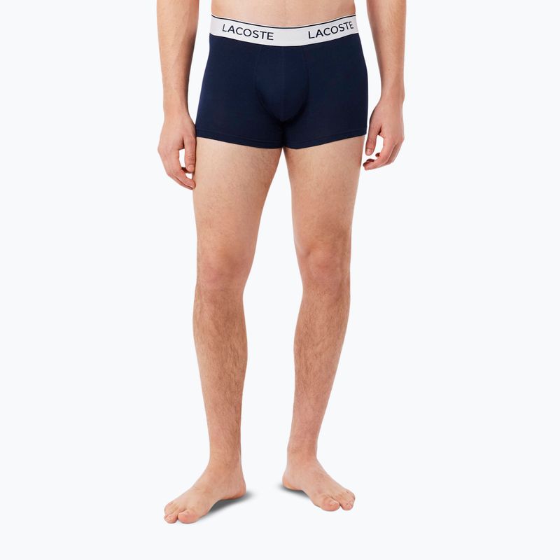 Pánské boxerky Lacoste 5H9002 3 pack navy blue 9