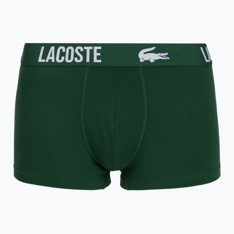 Pánské boxerky Lacoste 5H2393 3 pack lichen/green/black 5