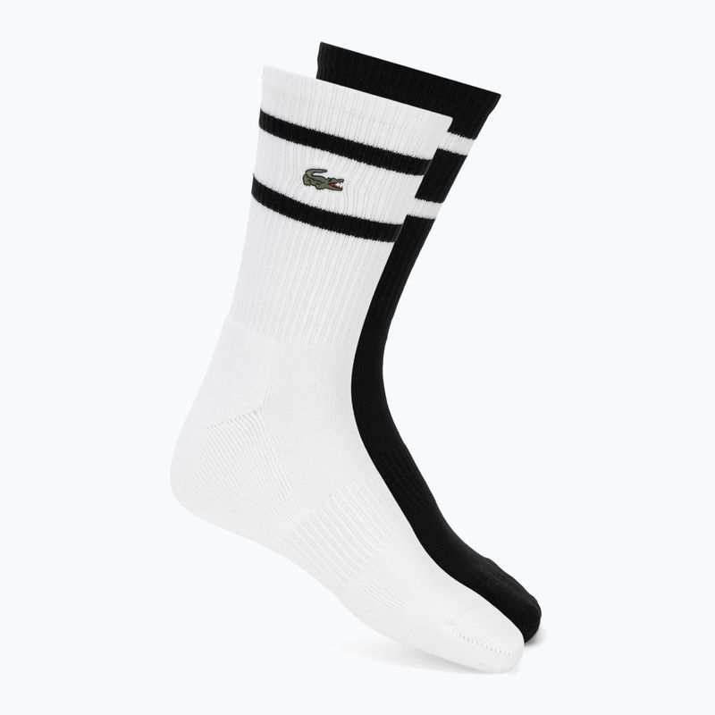 Ponožky Lacoste RA9189 Ankle 3-pak black/white