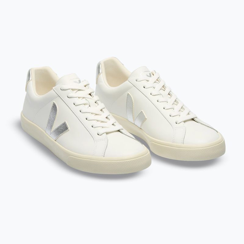 Dámské boty VEJA Esplar Logo Leather extra white/silver 8