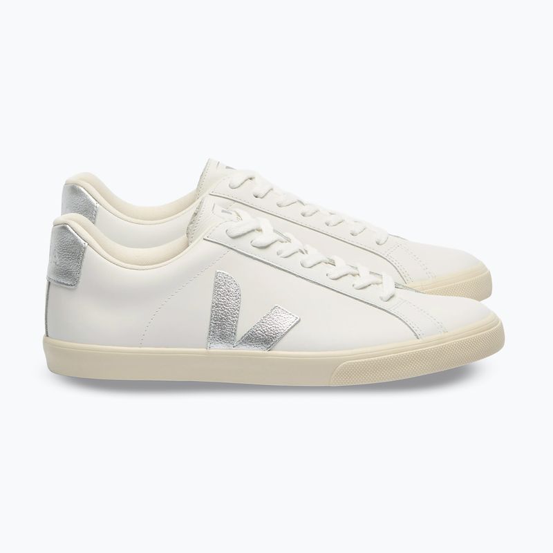 Dámské boty VEJA Esplar Logo Leather extra white/silver 9