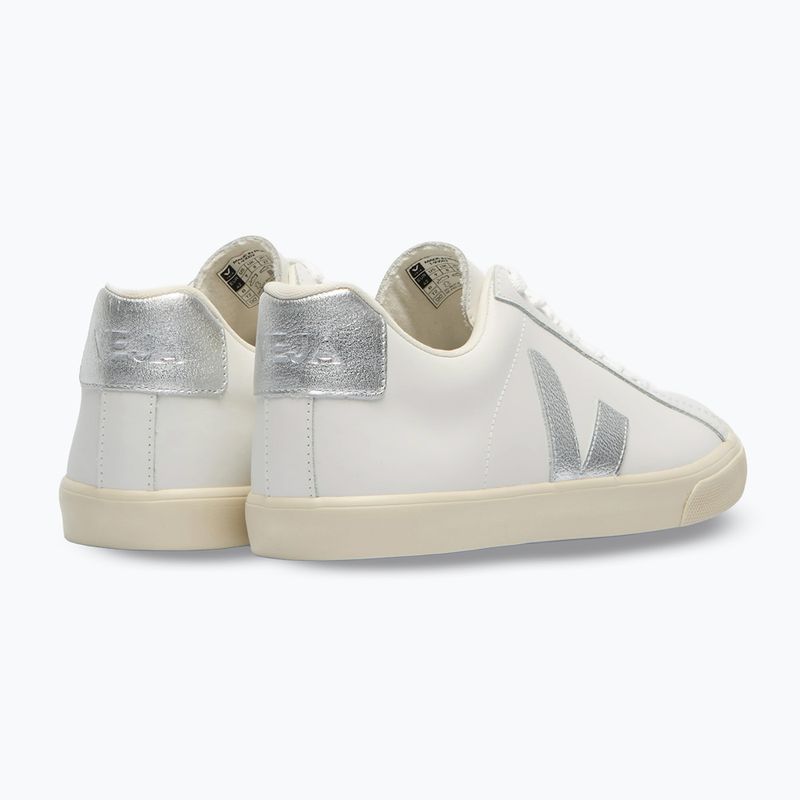 Dámské boty VEJA Esplar Logo Leather extra white/silver 10