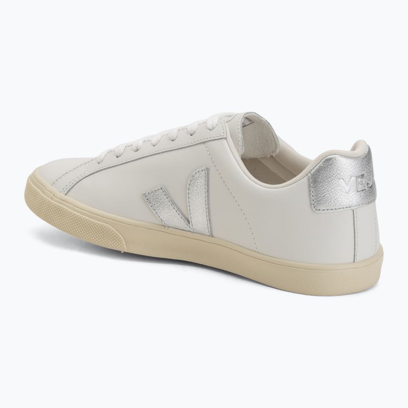 Dámské boty VEJA Esplar Logo Leather extra white/silver 3