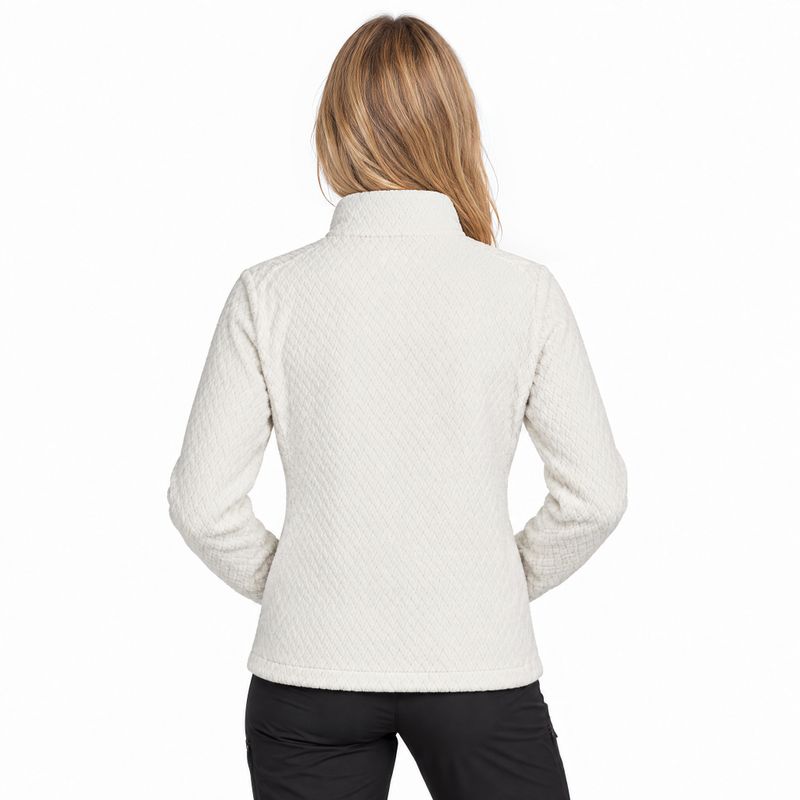 Dámská fleecová mikina Aulp Becco Coral Fleece white 1 2