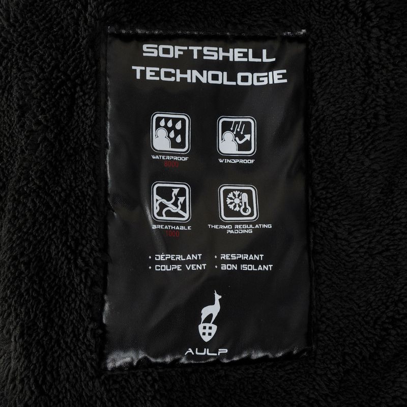 Pánská softshellová bunda Aulp Nemev Softshell black 1 11