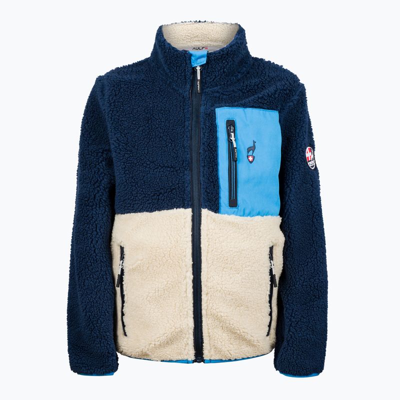 Dětská fleecová mikina Aulp Tiger Sherpa blue 1 3