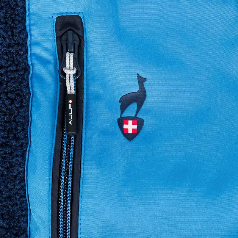 Dětská fleecová mikina Aulp Tiger Sherpa blue 1 6