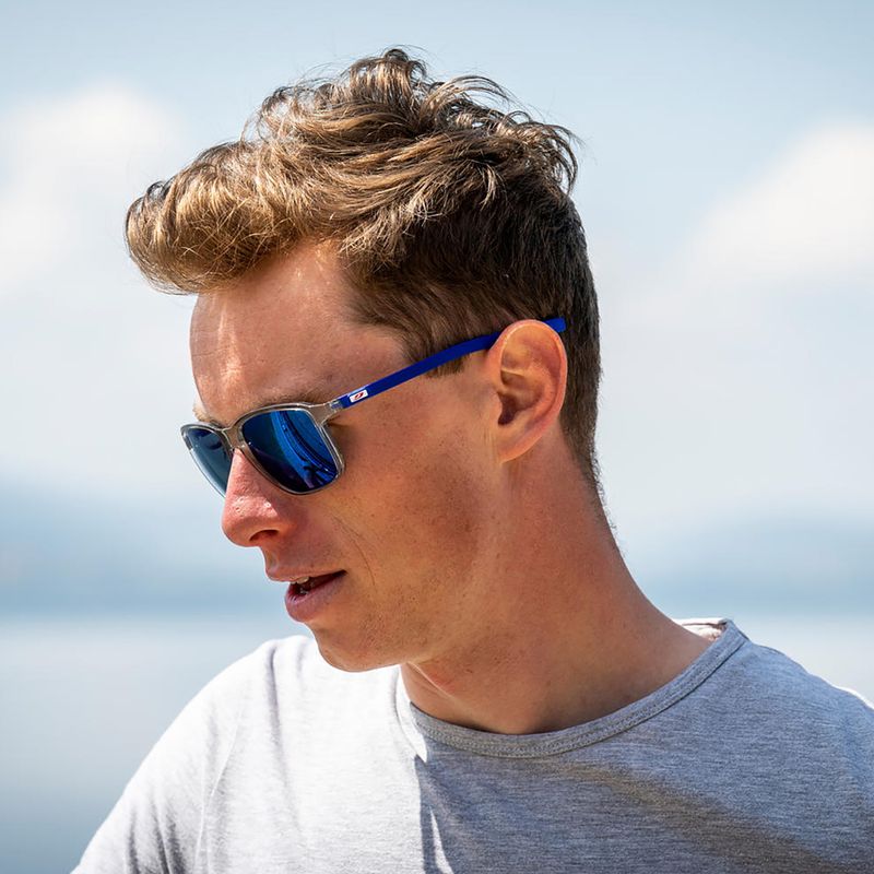 Sluneční brýle Julbo Creek Polarized grey translu/blue metal 4