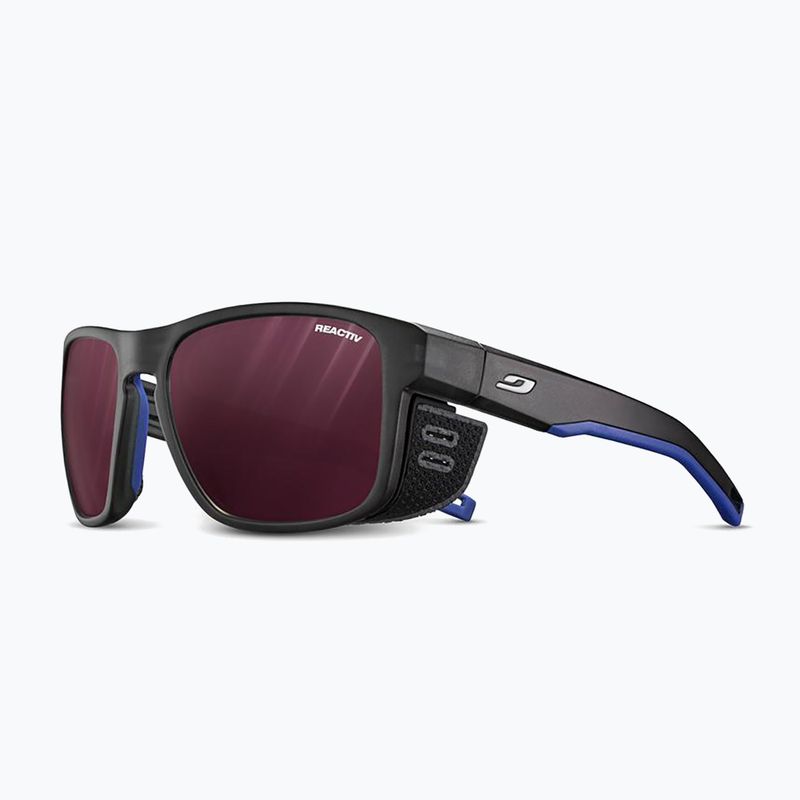 Sluneční brýle Julbo Shield M Reactiv High Contrast translucent black/blue/white