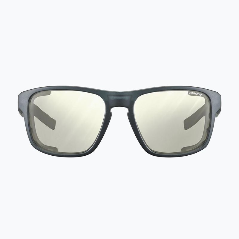 Sluneční brýle Julbo Shield M Reactiv High Contrast translucent black/blue/white 3