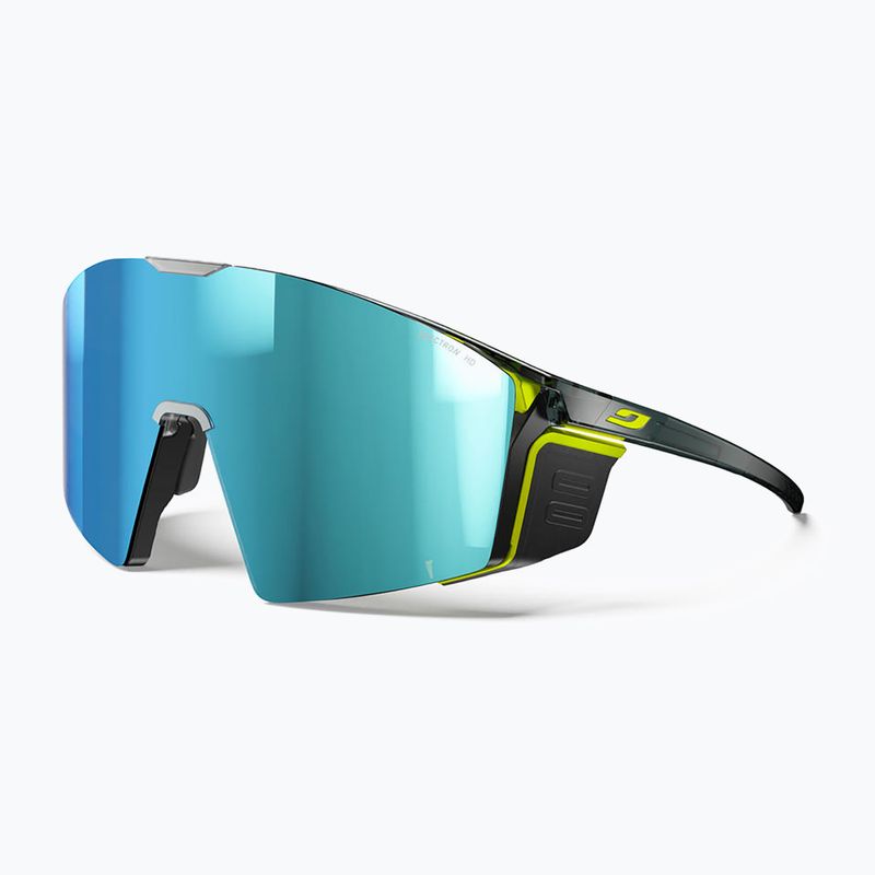 Sluneční brýle Julbo Edge Cover Polarized HD matte fluorescent yellow/shiny transparent black