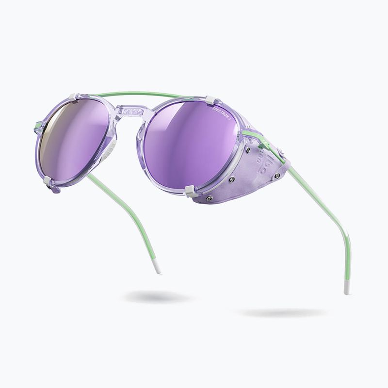 Sluneční brýle Julbo Legacy Spectron 3CF purple translu/green 4