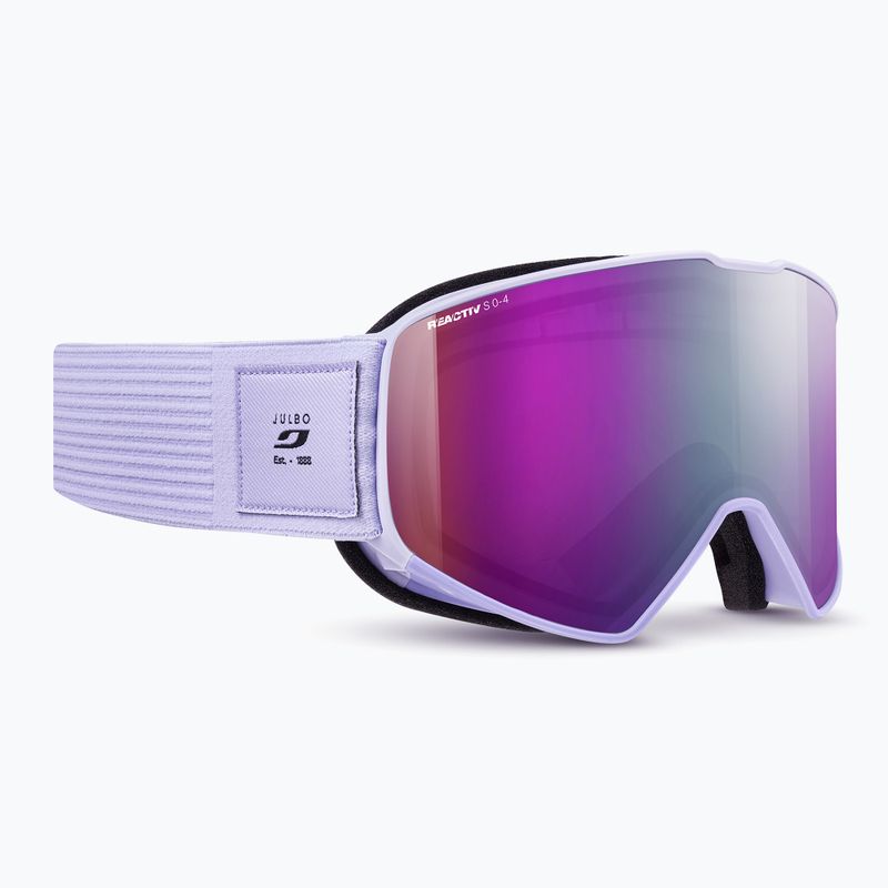 Lyžařské brýle Julbo Cyrius-X Reactiv High Contrast light purple/flash purple