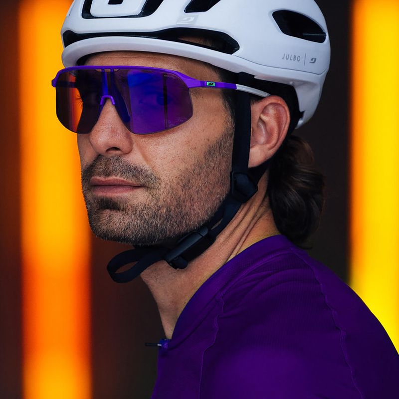 Sluneční brýle Julbo Density Reactiv High Contrast matt purple/gray/green 7