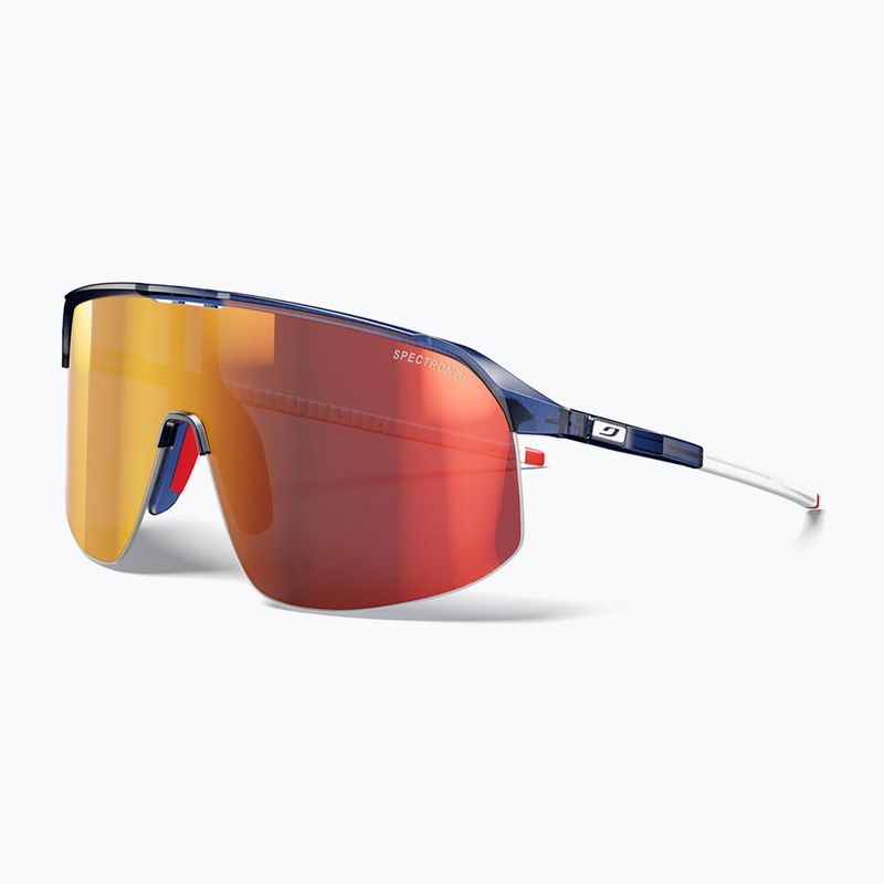 Sluneční brýle Julbo Density Spectron shiny translucent dark blue/white/red