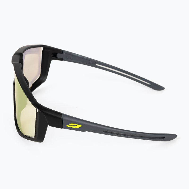 Dětské cyklistické brýle Julbo Fury S Reactiv 1-3 Light Amplifier matné černé/šedé 4