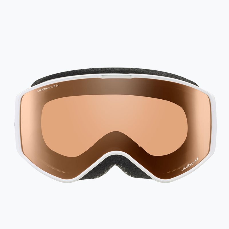 Dětské lyžařské brýle Julbo Atome Chromakids white/brown 2
