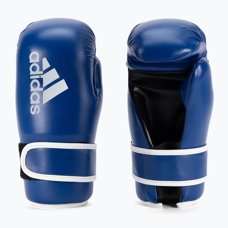 Boxerské rukavice adidas Point Fight Adikbpf100 modro-bílé ADIKBPF100 4