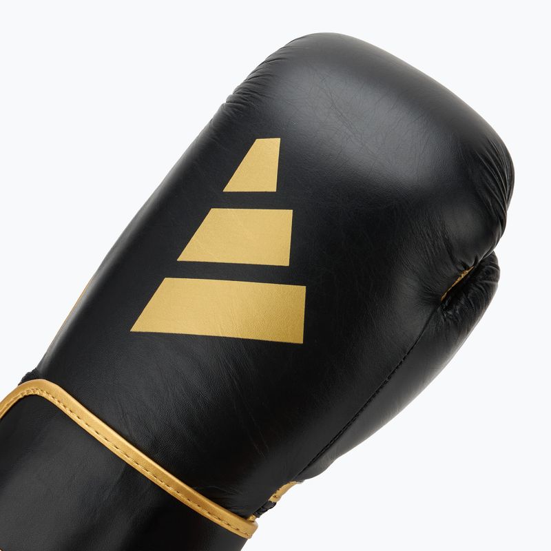 Boxerské rukavice adidas Wako black/gold 5