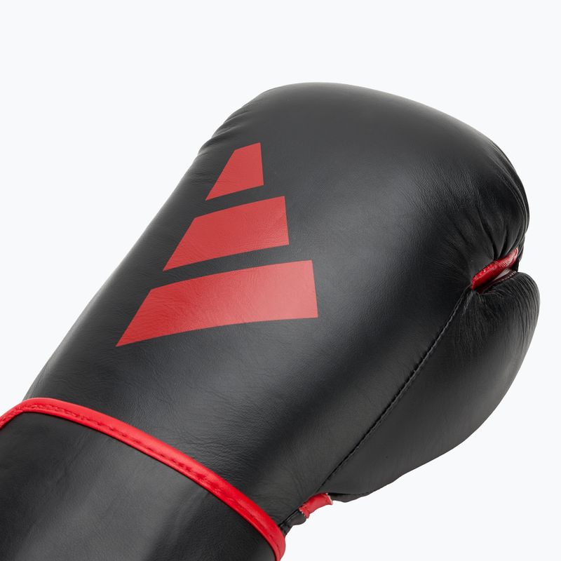 Boxerské rukavice adidas Wako black/red 5