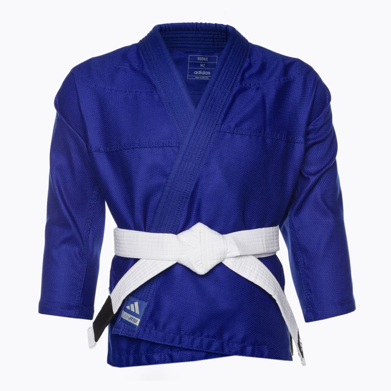 GI pro brazilské jiu-jitsu dětské adidas Rookie blue/grey 2