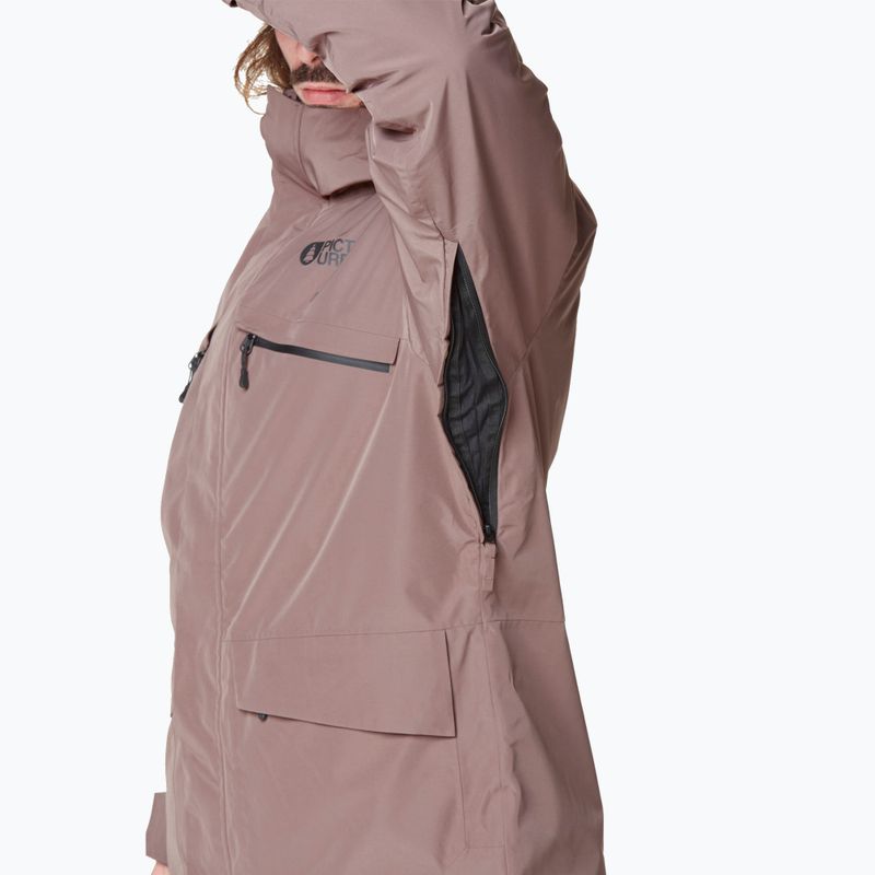 Pánská lyžařská bunda Picture U43 deep taupe 7