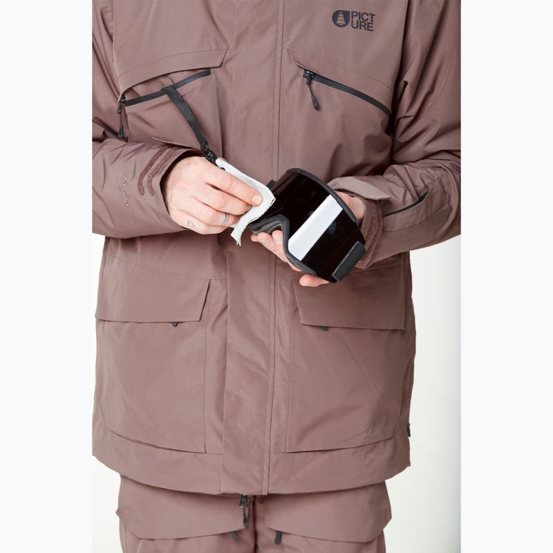 Pánská lyžařská bunda Picture U43 deep taupe 8
