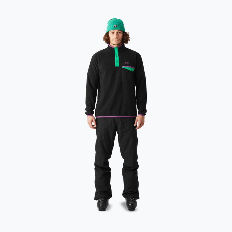 Pánská lyžařská fleecová mikina Picture Arcca 1/4 Zip black 2