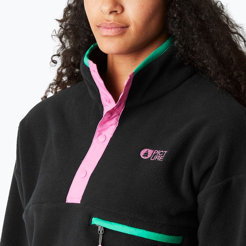 Dámská lyžařská fleecová mikina Picture Arcca 1/4 Zip black 5