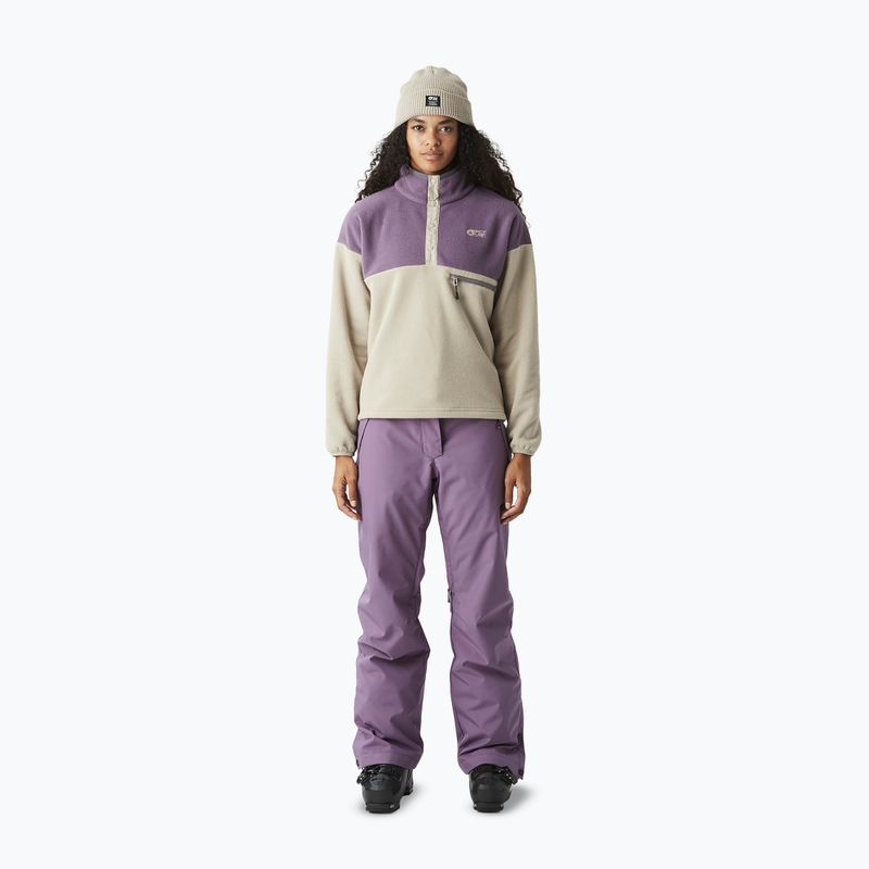Dámská lyžařská fleecová mikina Picture Arcca 1/4 Zip pure cashmere 2