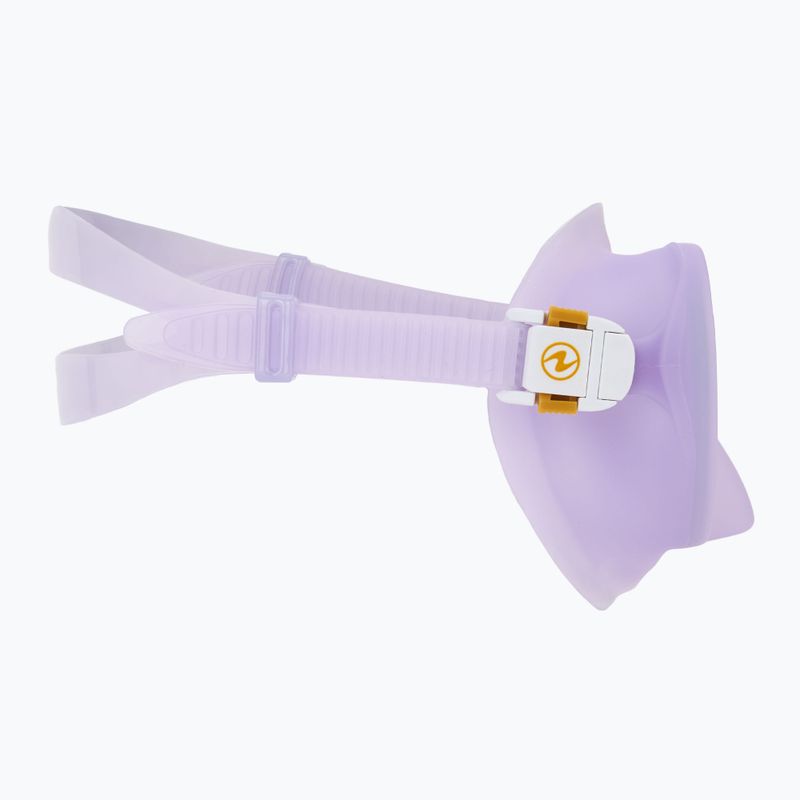 Šnorchlovací sada Aqualung Nabul maska + šnorchl + ploutve translucid purple 4