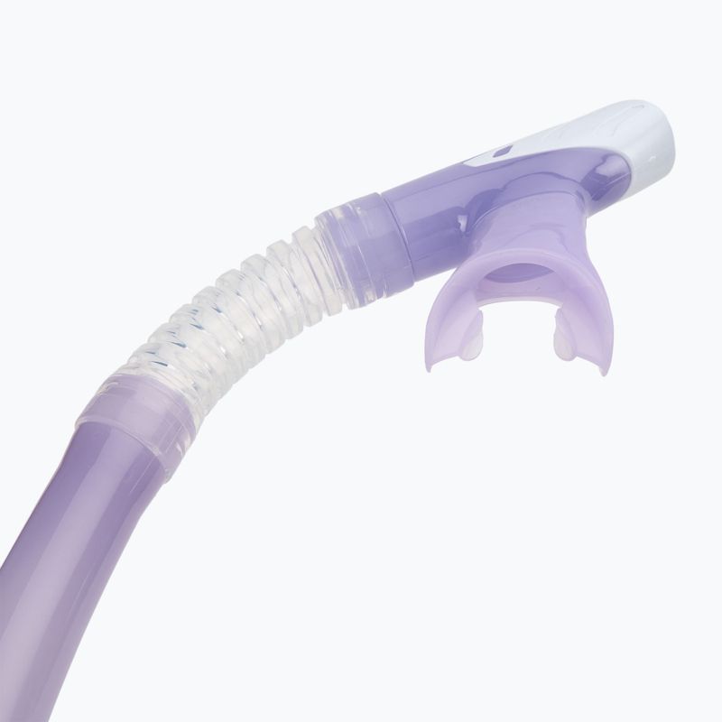 Šnorchlovací sada Aqualung Nabul maska + šnorchl + ploutve translucid purple 7