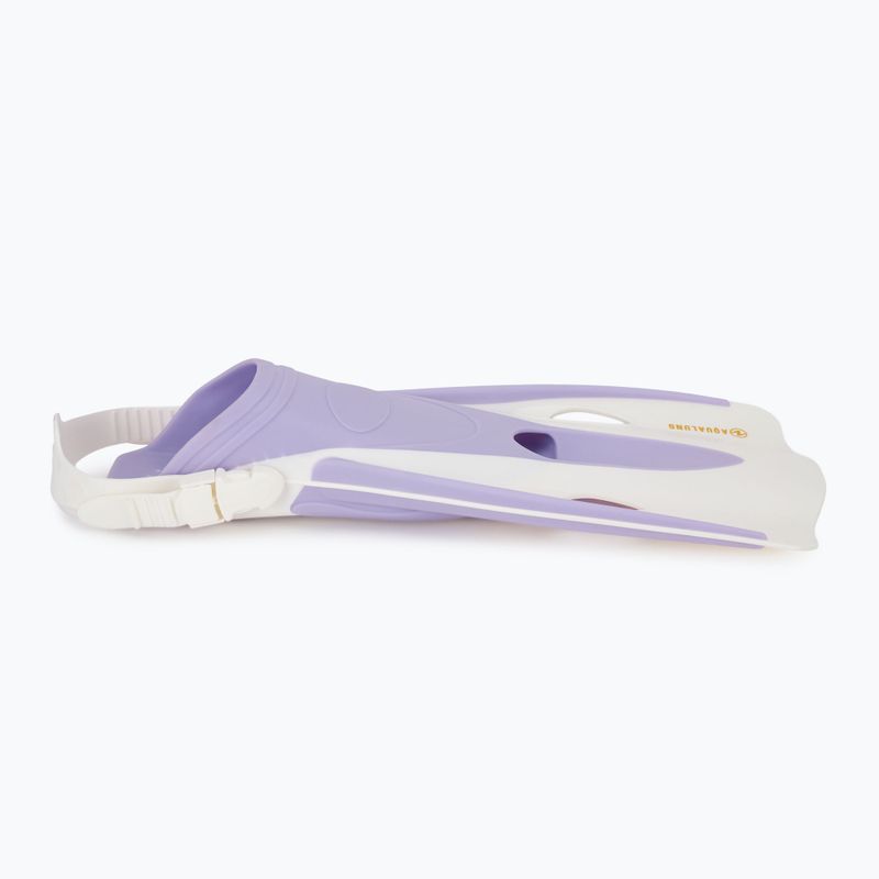 Šnorchlovací sada Aqualung Nabul maska + šnorchl + ploutve translucid purple 11