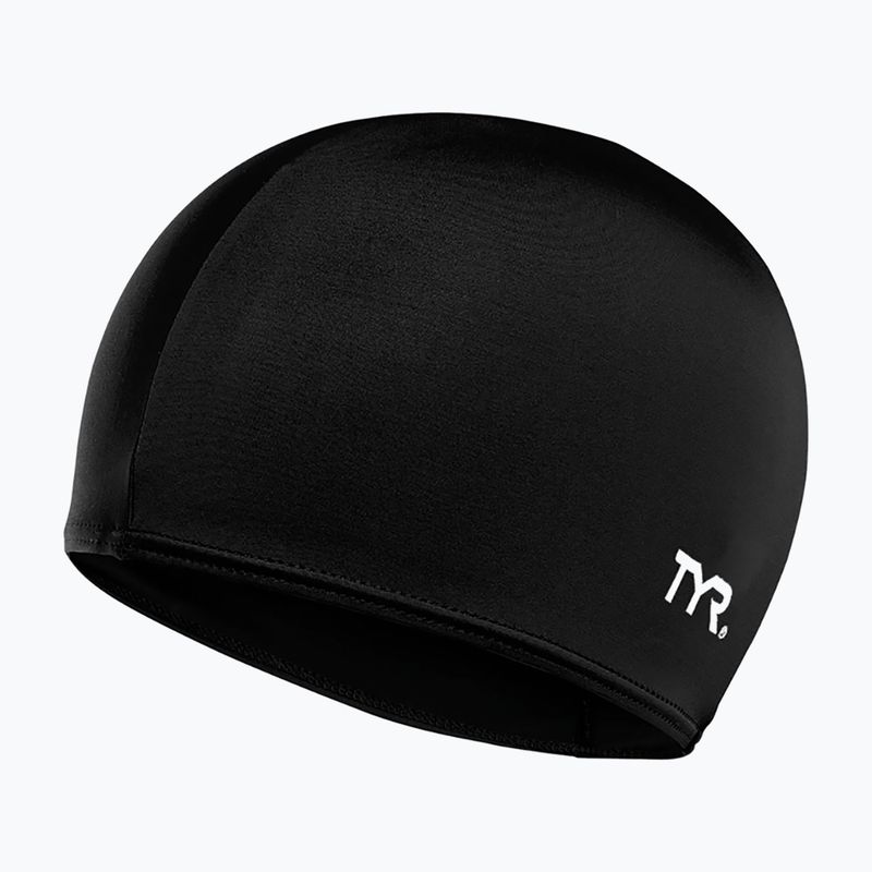 Plavecká čepice TYR Lycra black 3