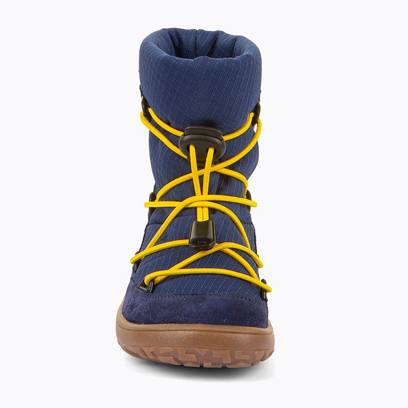 Dětské barefoot sněhule Froddo Barefoot Tex Track Wool blue 10