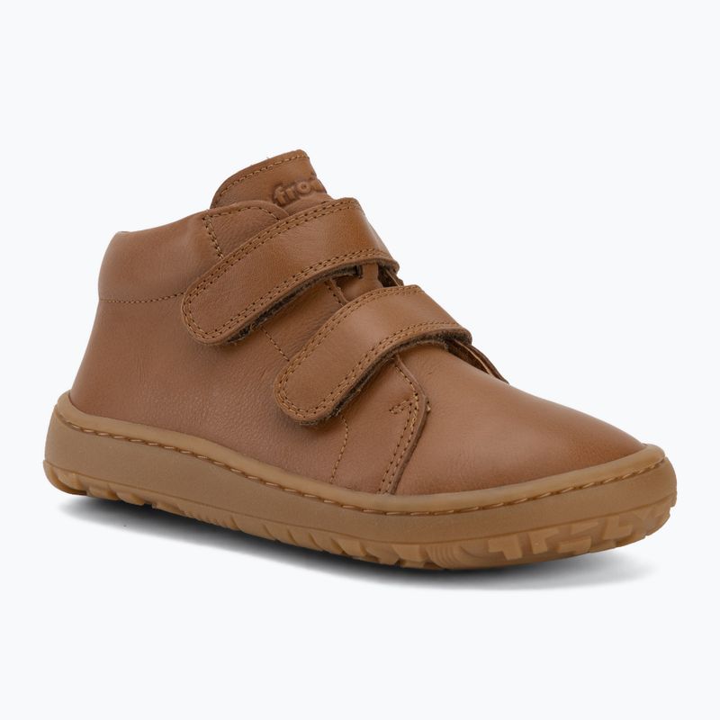 Dětské barefoot boty Froddo First Step cognac