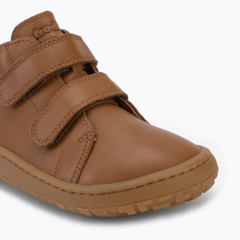 Dětské barefoot boty Froddo First Step cognac 7