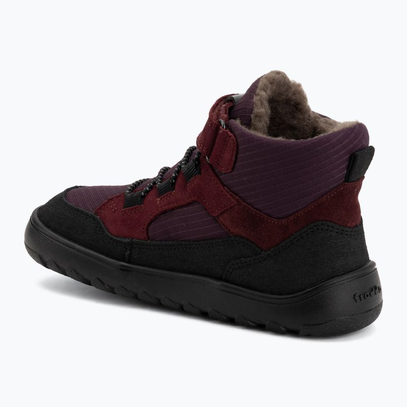 Dětské barefoot sněhule Froddo Barefoot Up Path Tex dark bordeaux 3