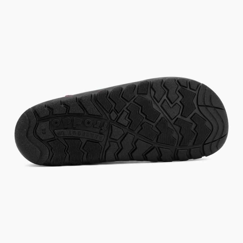 Dětské barefoot sněhule Froddo Barefoot Up Path Tex dark bordeaux 4
