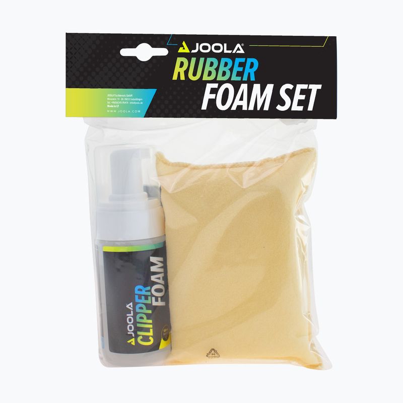 Čistící sada na pálky na stolní tenis JOOLA Rubber Foam Set 4