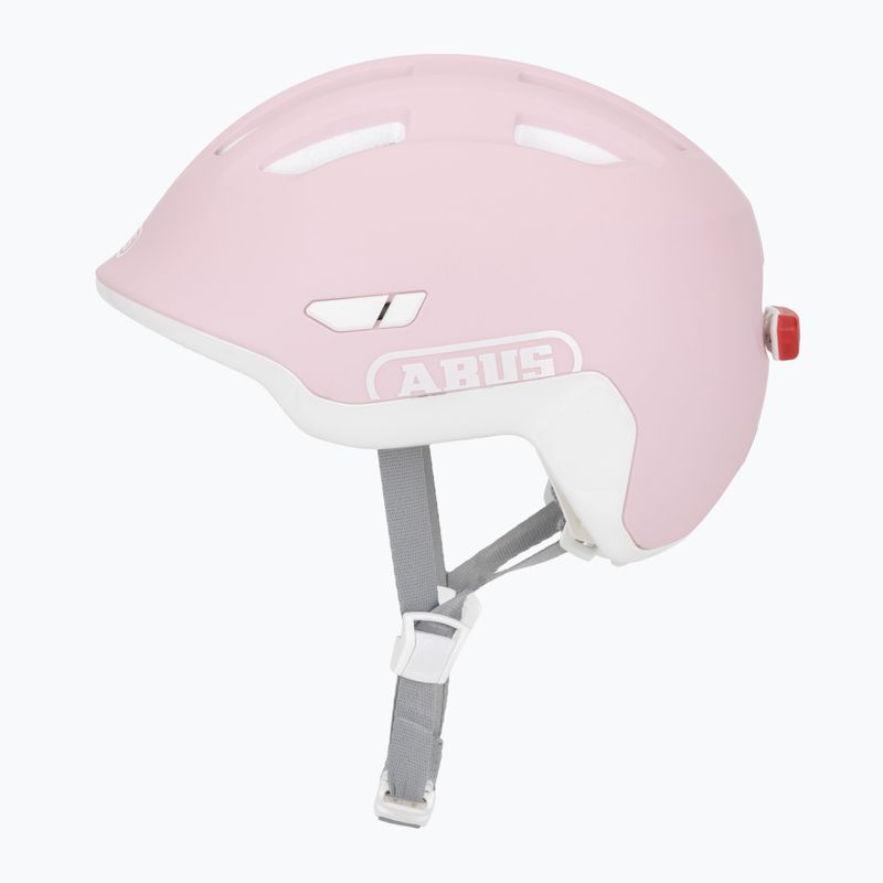 Dětská cyklistická přilba ABUS Smiley 3.0 ACE LED pure rose 3